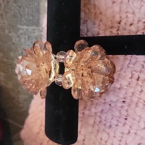 Floral strech  bracelet vintage